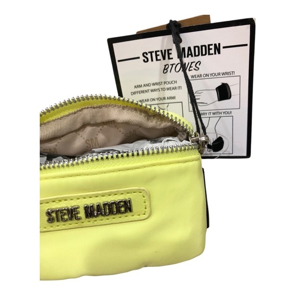 Steve Madden‎ lemon btones arm band mini bag new - Picture 8 of 11